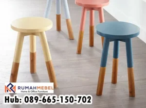 Kursi Stool Minimalis Berkarakter
