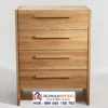 Lemari Laci Kayu Solid Minimalis