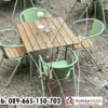 Meja Kursi Cafe Outdoor Minimalis Berkualitas