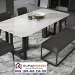 Meja Makan Marmer Urban Elit