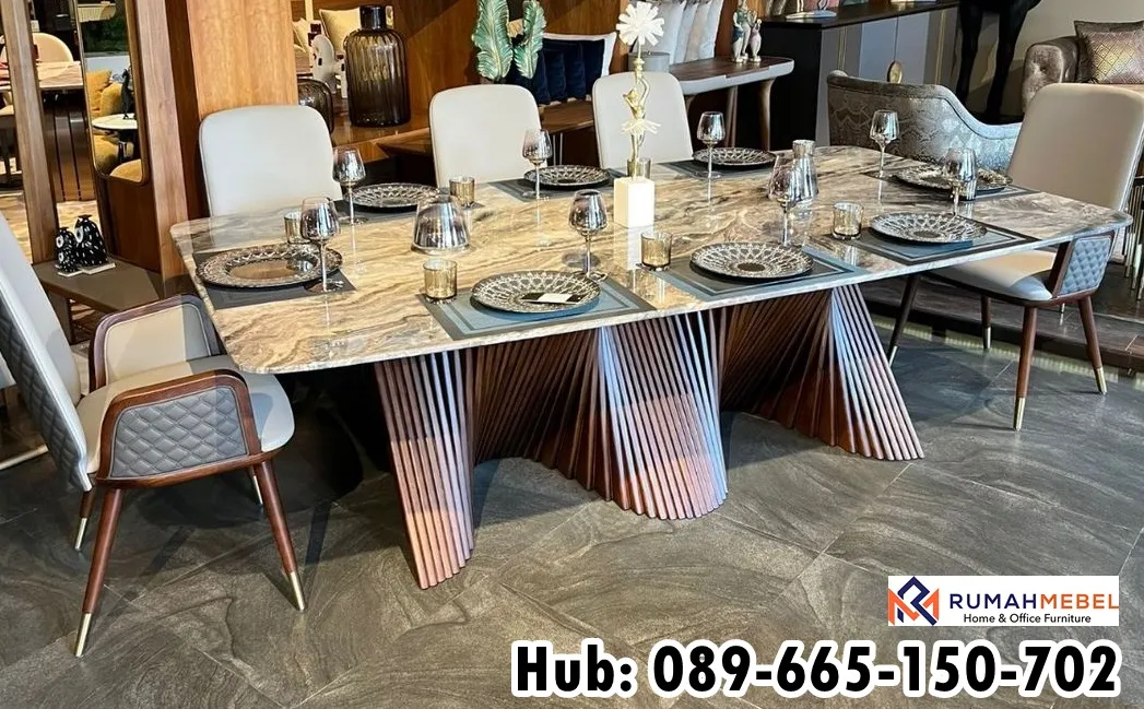 Meja Marmer 300 juta Elegan