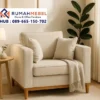 Sofa Single Gaya Japandi Estetik
