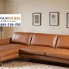 Sofa Sudut Maharaja Leather L-Shape Terbaru