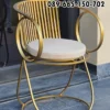 Kursi Cafe Ring Gold Mewah