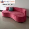 Kursi Sofa Awan Bean Pink