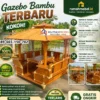 Gazebo Bambu Terbaru Kokoh