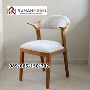 Kursi Cafe Crescent Kayu Jati