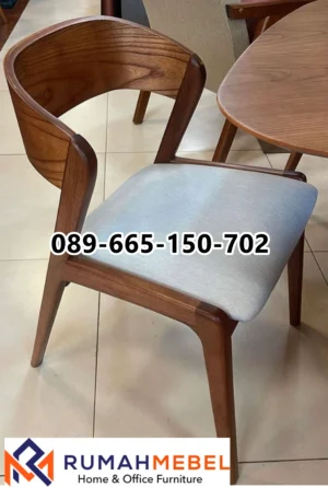 Kursi Cafe Curvilinear Design Terbaru