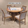 Set Meja Makan Jati Oslo