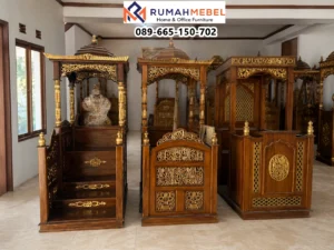 Mimbar Masjid Palangka Raya Pengrajin Terbaik