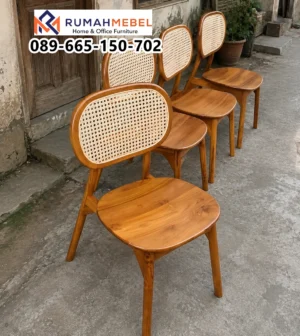 Jual Kursi Cafe Kota Batam Sandaran Custom