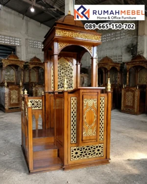 Mimbar Masjid Bekasi Siap Kirim Ke Lokasi