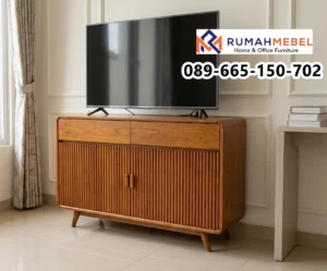 Meja TV Bandung Kayu Siap Kirim