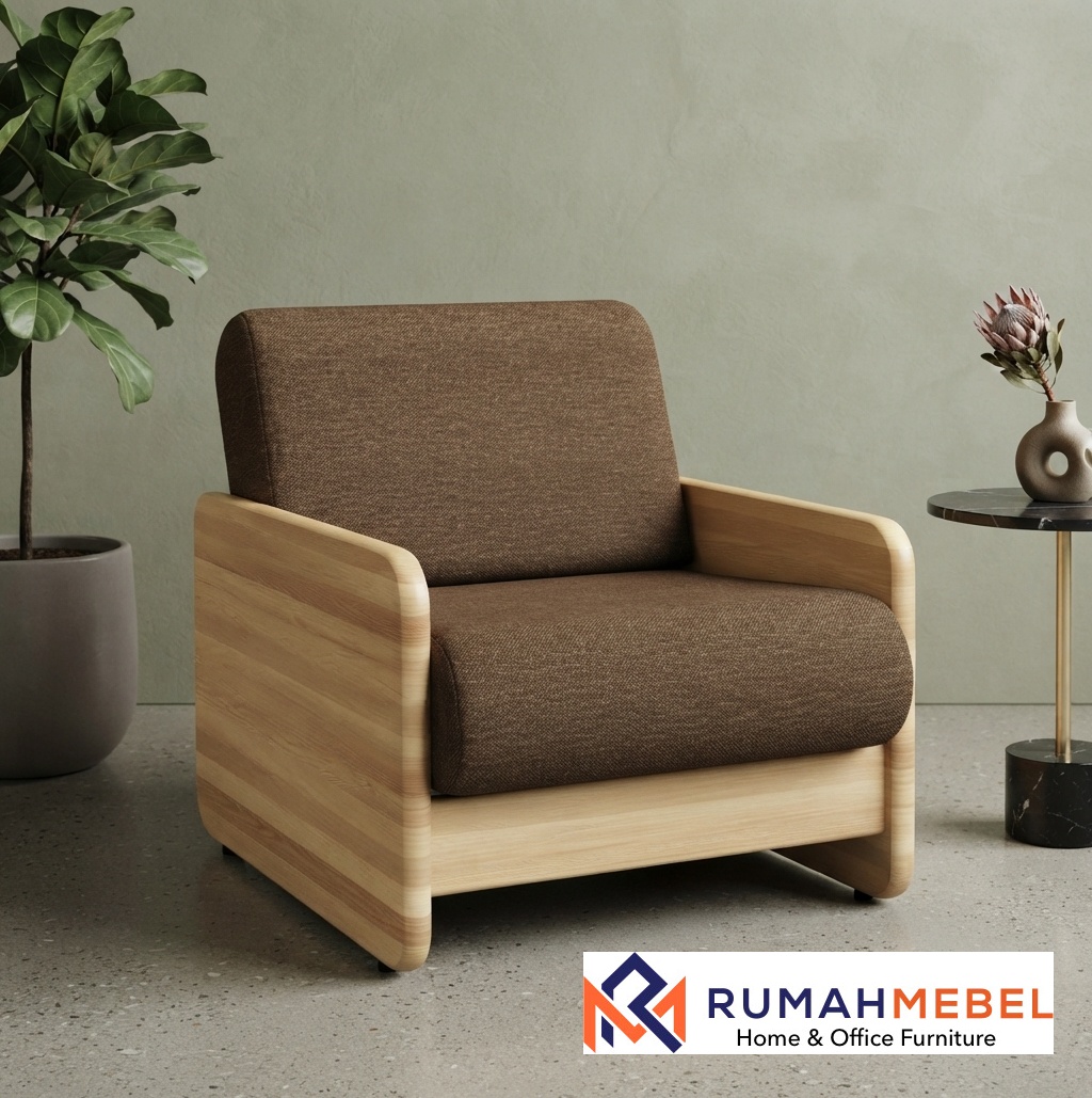 Butcher Block Guest Chair