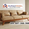Sofa Tamu Minimalis Surabaya Kayu Jati Rangka Ergonomis Termurah - Rumah Mebel