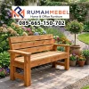 Bangku Taman Minimalis Kayu Solid